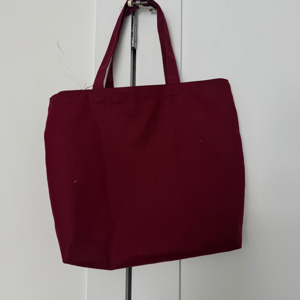 Wuthering Heights Maroon Tote Bag - Picture 3 of 3